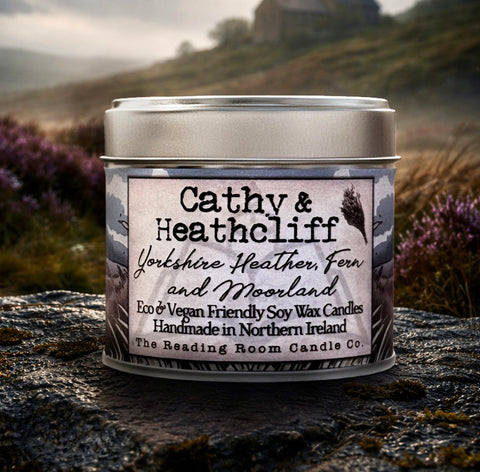 Cathy and Heathcliff | Wuthering Heights Soy Wax Candle | Yorkshire Heather & Moorland