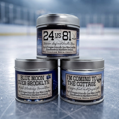 24 vs 81 Candle | Tobacco Leaf & Vanilla Bean | Soy Wax Candle