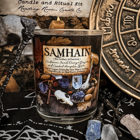 Blessed Samhain- Ltd Edition Candle and Ritual Set