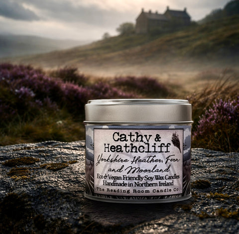 Cathy and Heathcliff | Wuthering Heights Soy Wax Candle | Yorkshire Heather & Moorland