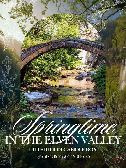 Reserved Kim- Springtime in The Elven Valley | Ltd Edition Candle Box