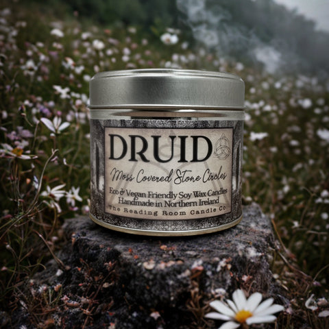 Druid Candle - Moss Covered Standing Stones