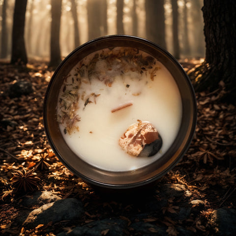 Mabon- Sabbat Collection-Limited Edition Soy Wax Candle-Freshly Baked Cranberry and Poppyseed Loaves