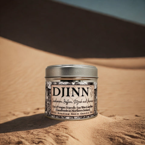 Djinn Candle - Cardamom, Saffron, Myrrh and Incense