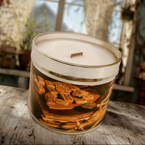 Katrina Van Tassel- Soy Wax Candle Ltd Edition Candle- Pumpkin, Mandarin & Spice
