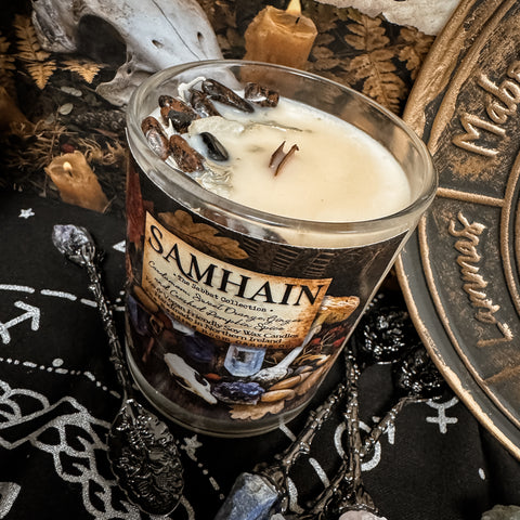 Blessed Samhain- Ltd Edition Candle and Ritual Set
