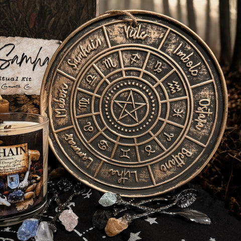 Blessed Samhain- Ltd Edition Candle and Ritual Set