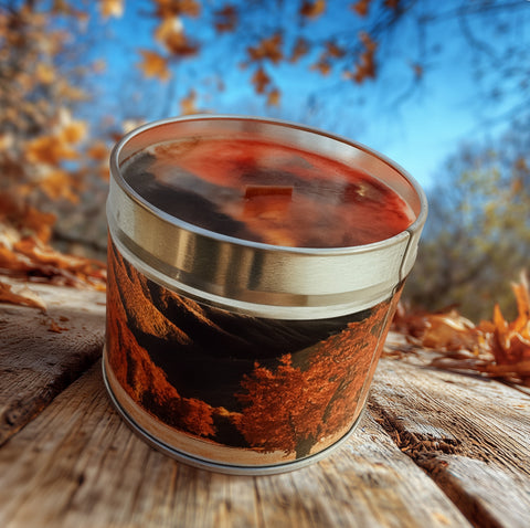A World of Octobers Soy Wax Candle Ltd Edition- Wild Berries, Lavender & Fallen Leaves