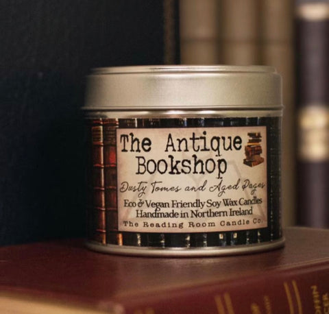 The Antique Bookshop- Dusty Tomes and Aged Pages