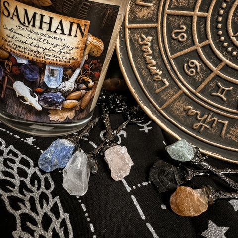 Blessed Samhain- Ltd Edition Candle and Ritual Set