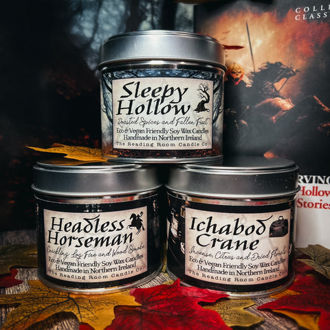 The Sleepy Hollow Trio- Ichabod Crane, Headless Horseman and Sleepy Hollow