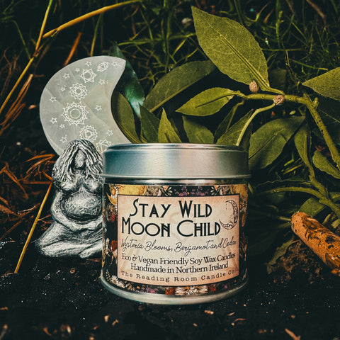 Stay Wild Moon Child- Wisteria Blooms, Bergamot and Cedar