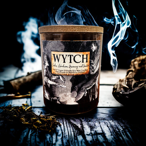 Wytch Candle Jar- Cedar, Labadnum, Rosemary and Smoke