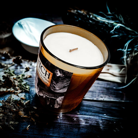 Wytch Candle Jar- Cedar, Labadnum, Rosemary and Smoke
