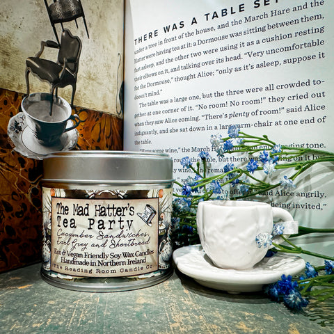 The Mad Hatter's Tea Party-Cucumber Sandwiches, Earl Grey and Shortbread