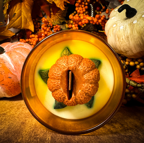 Pumpkin Patch Ltd Edition Candle- Spiced Pumpkin and Falling Leaves