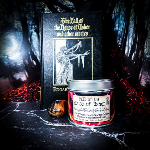 The Fall of the House of Usher Candle-Dark Opulent Fruit, Heady Florals and Amber