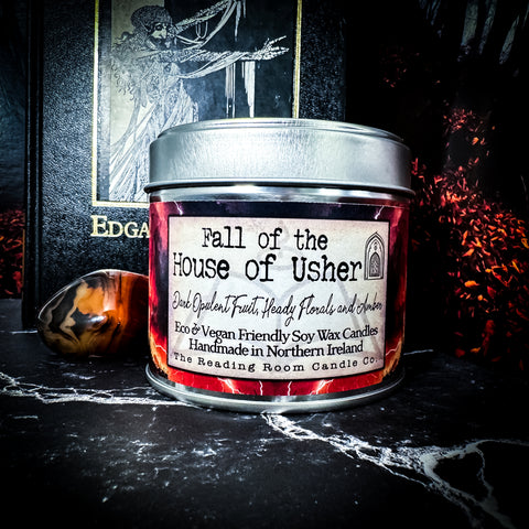 The Fall of the House of Usher Candle-Dark Opulent Fruit, Heady Florals and Amber