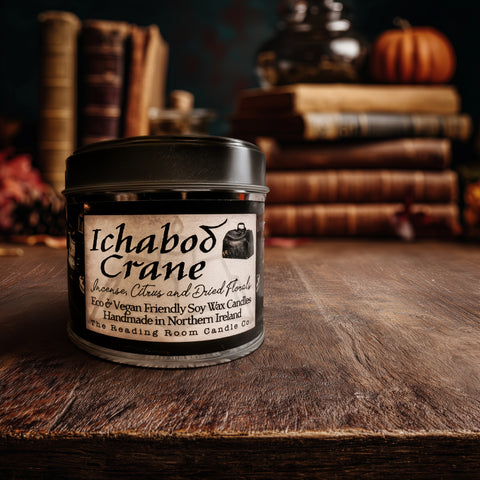 Ichabod Crane Candle | Limited Edition | Incense, Citrus & Dried Florals