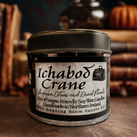 Ichabod Crane Candle | Limited Edition | Incense, Citrus & Dried Florals