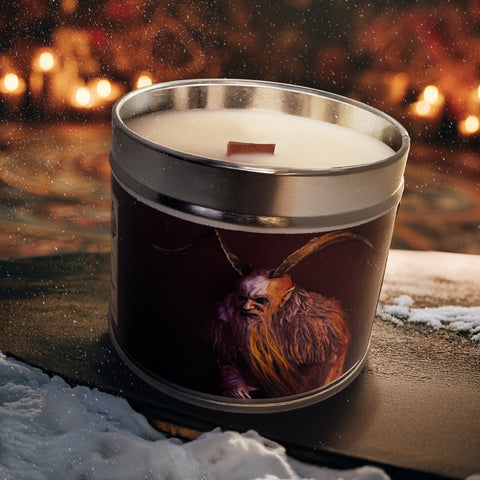 Krampus Candle | Limited Edition Soy Wax | Chilli Orange & Dark Cocoa