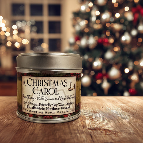 A Christmas Carol Soy Wax Candle- Limited Edition- Sweet Orange, Winter Berries and Roast Pistachio