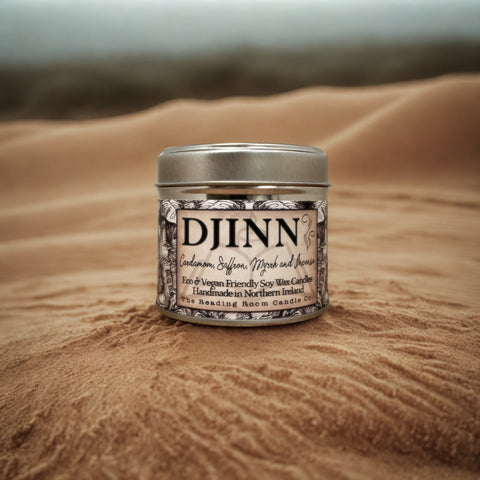 Djinn Candle - Cardamom, Saffron, Myrrh and Incense