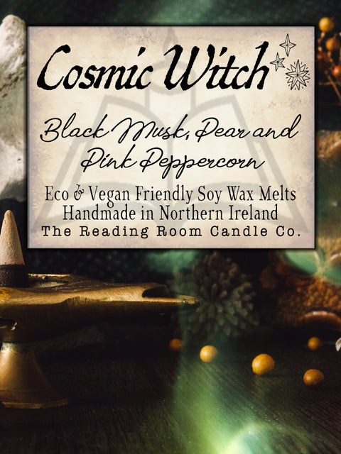 Cosmic Witch - Pure Soy Wax Melts - Black Musk, Pear and Pink Peppercorn