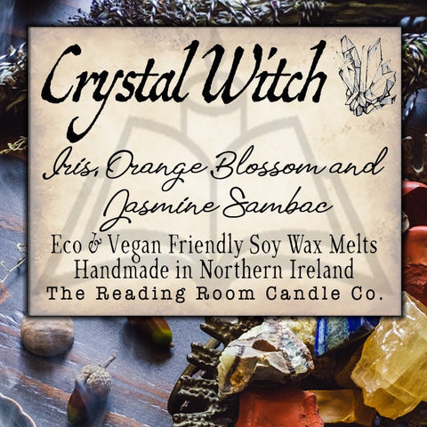 Crystal Witch - Pure Soy Wax Melts - Iris, Orange Blossom and Jasmine Sambac
