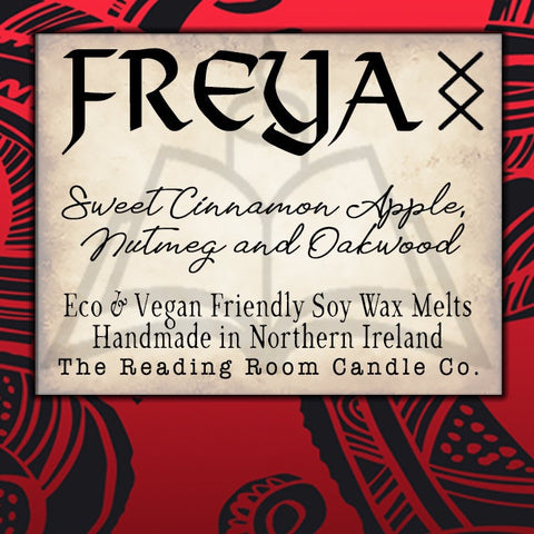 Freya- Pure Soy Wax Melts-Sweet Cinnamon Apple, Nutmeg and Oakwood