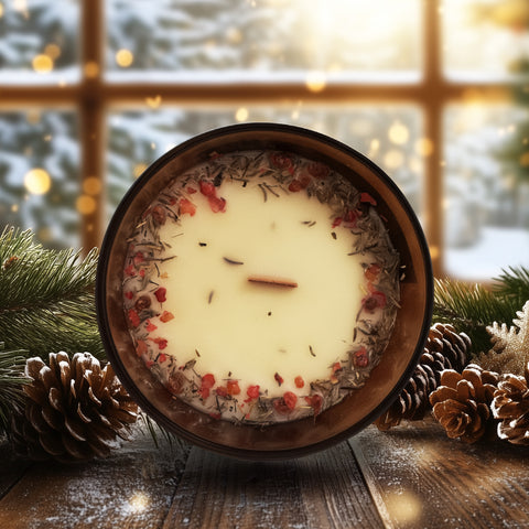 Midwinter- Essential Oil Candle-Limited Edition-Cinnamon Bark, Clove, Ginger, Nutmeg, Star Anise and Sweet Orange