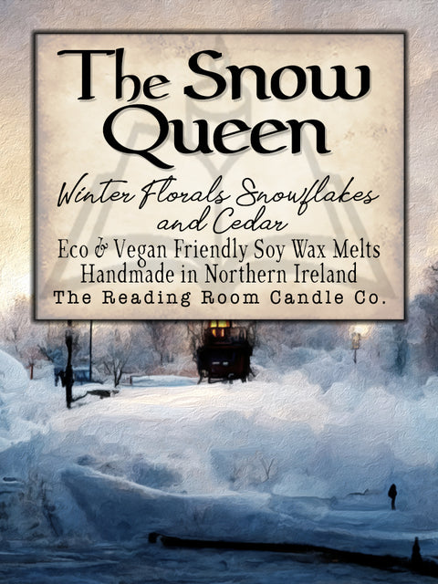 The Snow Queen- Pure Soy Melts- Limited Edition-Winter Florals, Snowflakes and Cedar