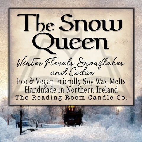 The Snow Queen- Pure Soy Melts- Limited Edition-Winter Florals, Snowflakes and Cedar
