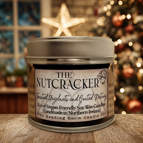 The Nutcracker Candle | Limited Edition Soy Wax | Toasted Hazelnuts & Grated Nutmeg