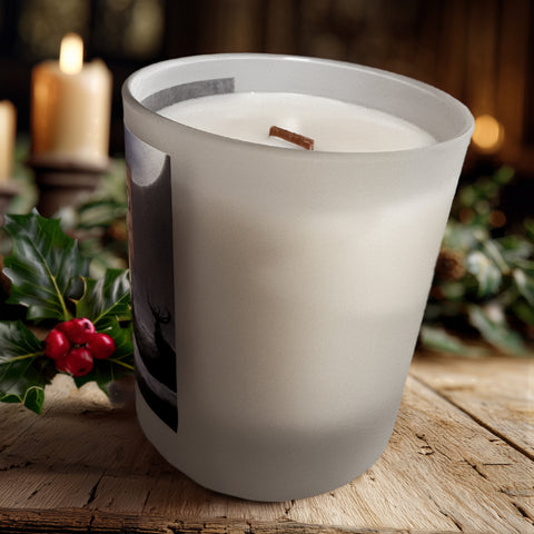 The Holly King Jar Candle | Limited Edition Soy Wax | Festive Spices, Vanilla & Plum