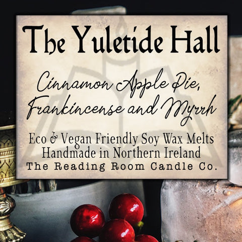 The Yuletide Hall- Pure Soy Wax Melts- Limited Edition-Baked Apple Pie, Frankincense and Myrrh