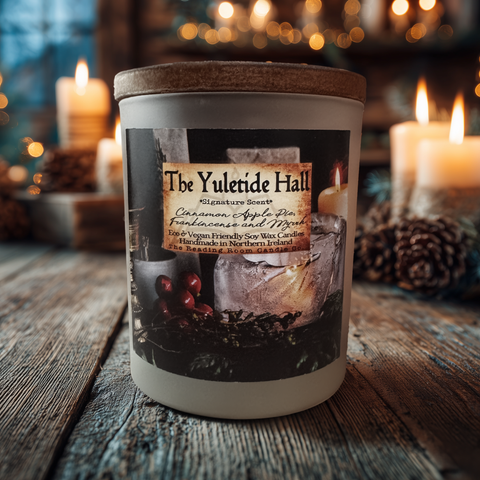 The Yuletide Hall- Signature Winter Collection-Limited Edition-Baked Apple Pie, Frankincense and Myrrh
