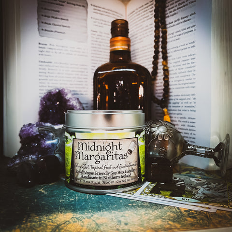 Midnight Margaritas Soy Wax Candle Ltd Edition- Citrus Zest, Tropical Fruit and Enchantments