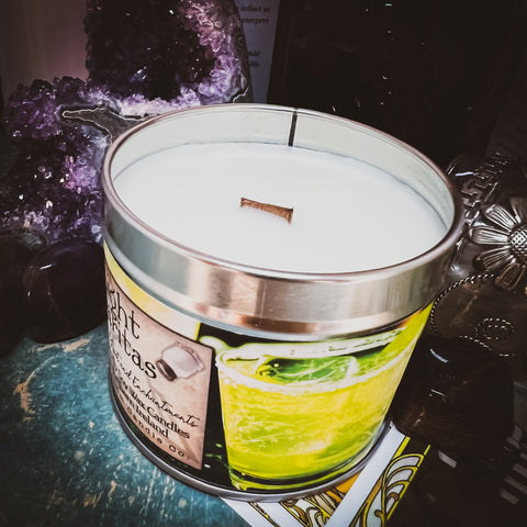 Midnight Margaritas Soy Wax Candle Ltd Edition- Citrus Zest, Tropical Fruit and Enchantments