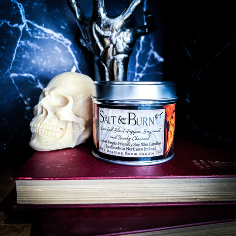 Salt & Burn-Cracked Black Pepper, Bergamot and Smoky Charcoal