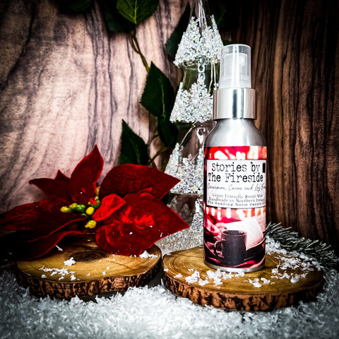 Stories By The Fireside-Limited Edition Room Spray-Cinnamon, Cocoa and Log Fires