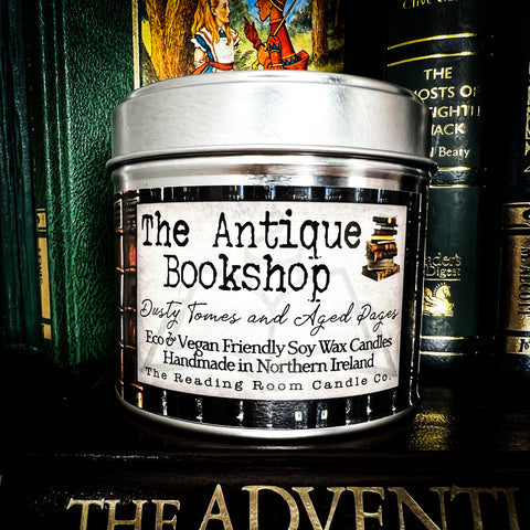 The Antique Bookshop- Dusty Tomes and Aged Pages