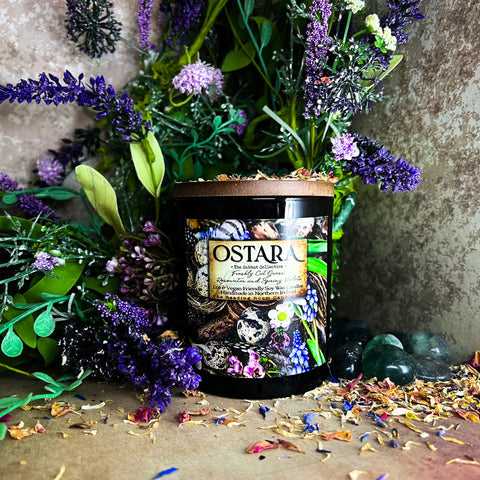 Ostara- Sabbat Collection-Limited Edition-Freshly Cut Grass, Rosewater and Spring Violets