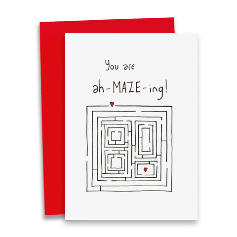 'You Are Ah-MAZE-ing'- Debmon Designs Greetings Card