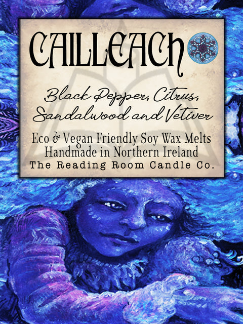 Cailleach- Pure Soy Wax Melts-Black Pepper, Citrus, Sandalwood and Vetiver
