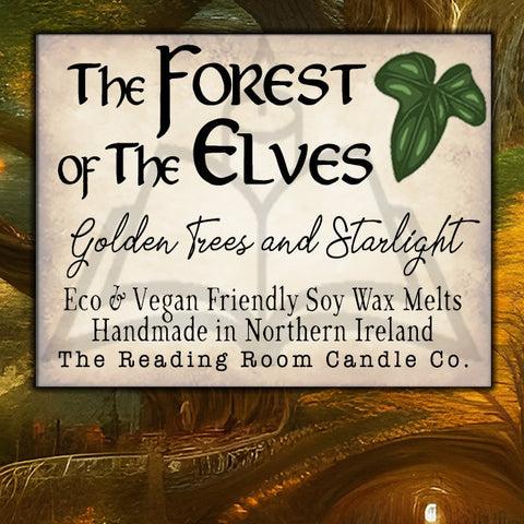 Forest of the Elves- Pure Soy Wax Melts- Golden Trees and Starlight