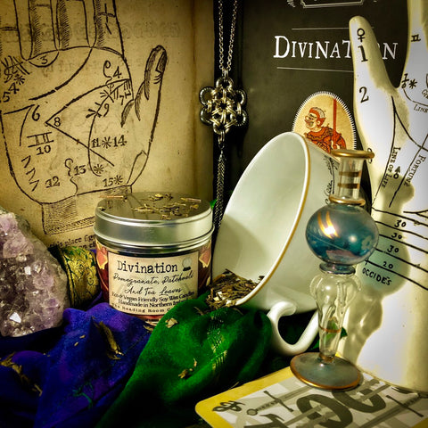 Divination-Pomegranate, Patchouli and Tea Leaves