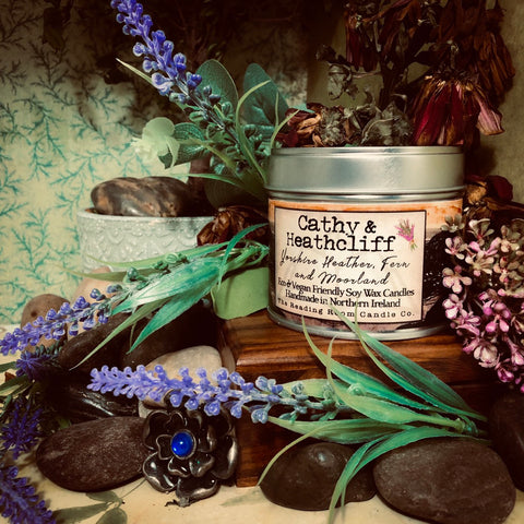 Cathy and Heathcliff Candle- Yorkshire Heather, Fern & Moorland
