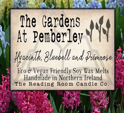 Gardens at Pemberley-Pure Soy Wax Melts-Hyacinth, Bluebell, Primrose
