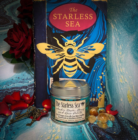 The Starless Sea- Amber Resin, Honey and Rose Petals